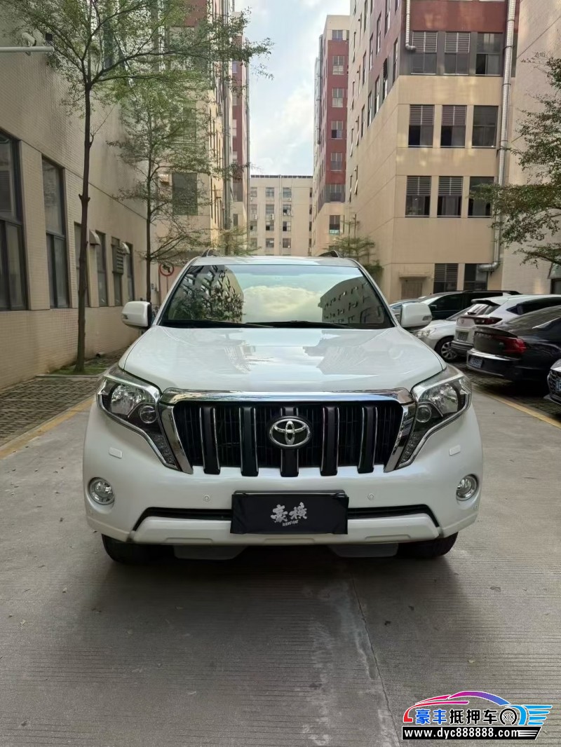17年丰田普拉多（霸道）轿车抵押车出售