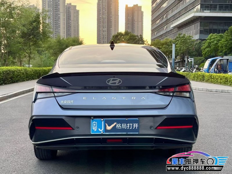 23年现代伊兰特轿车抵押车出售