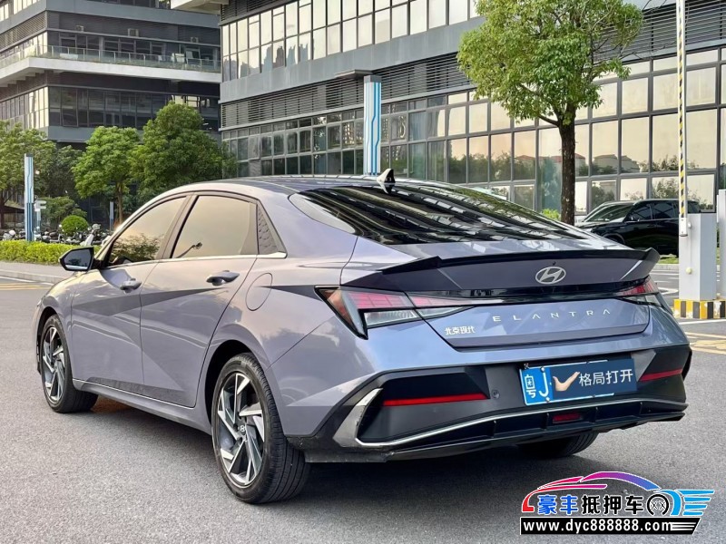 23年现代伊兰特轿车抵押车出售