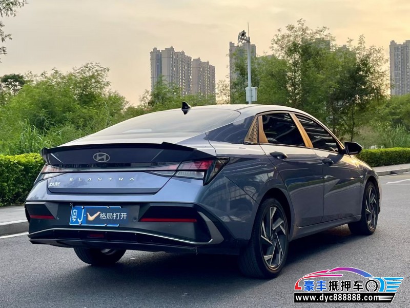 23年现代伊兰特轿车抵押车出售