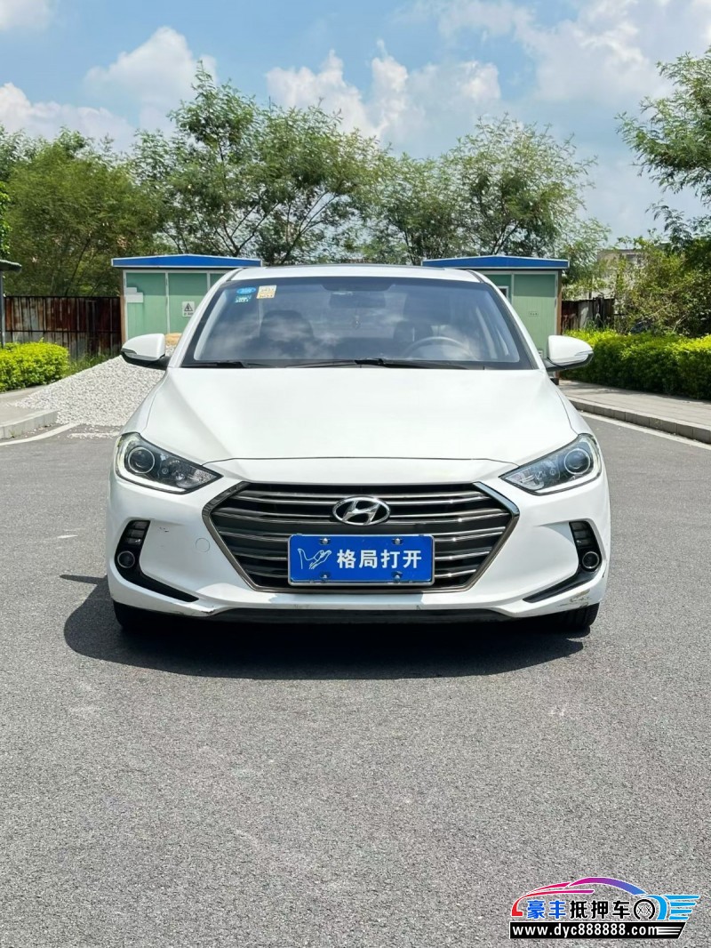 19年现代领动轿车抵押车出售