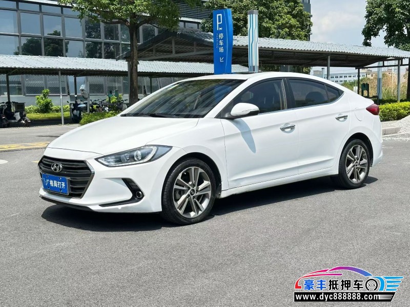 19年现代领动轿车抵押车出售