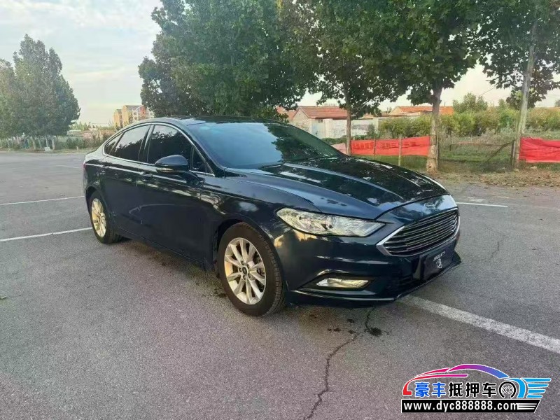 17年福特蒙迪欧轿车抵押车出售