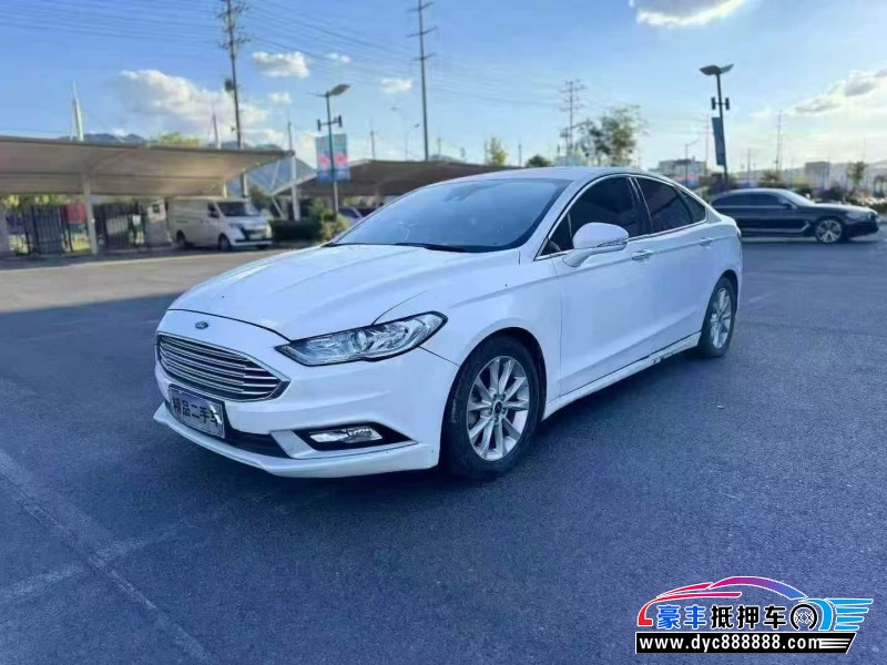 18年福特蒙迪欧轿车抵押车出售