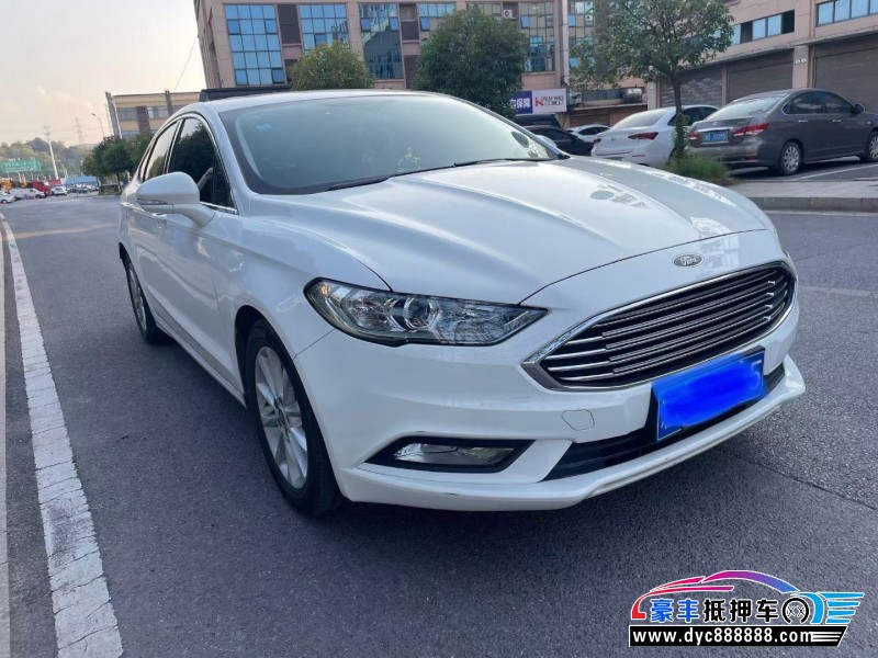 18年福特蒙迪欧轿车抵押车出售