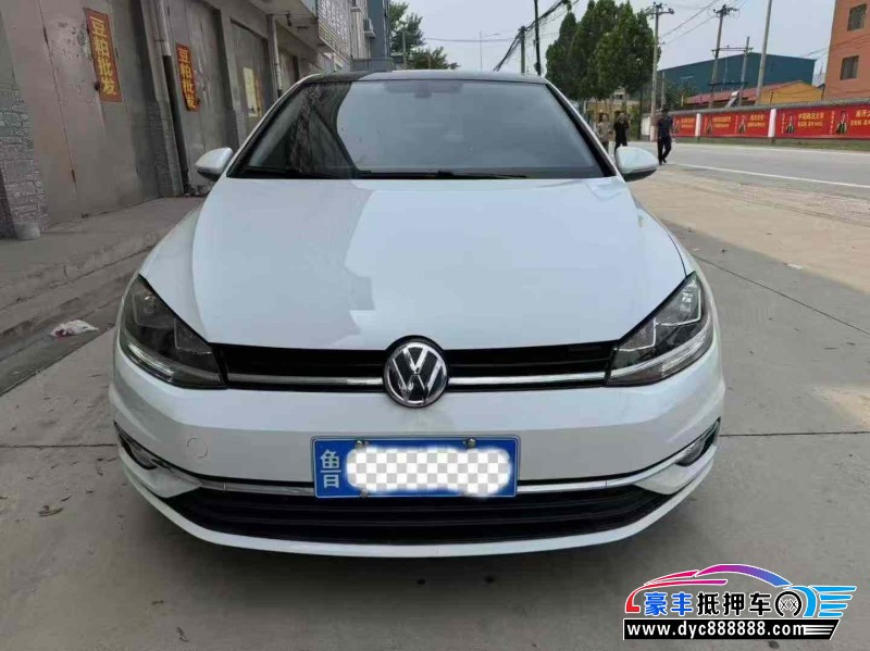 19年大众高尔夫轿车抵押车出售