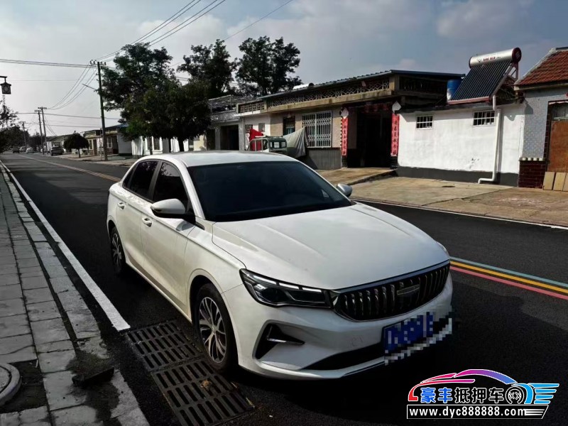 25年吉利帝豪轿车抵押车出售