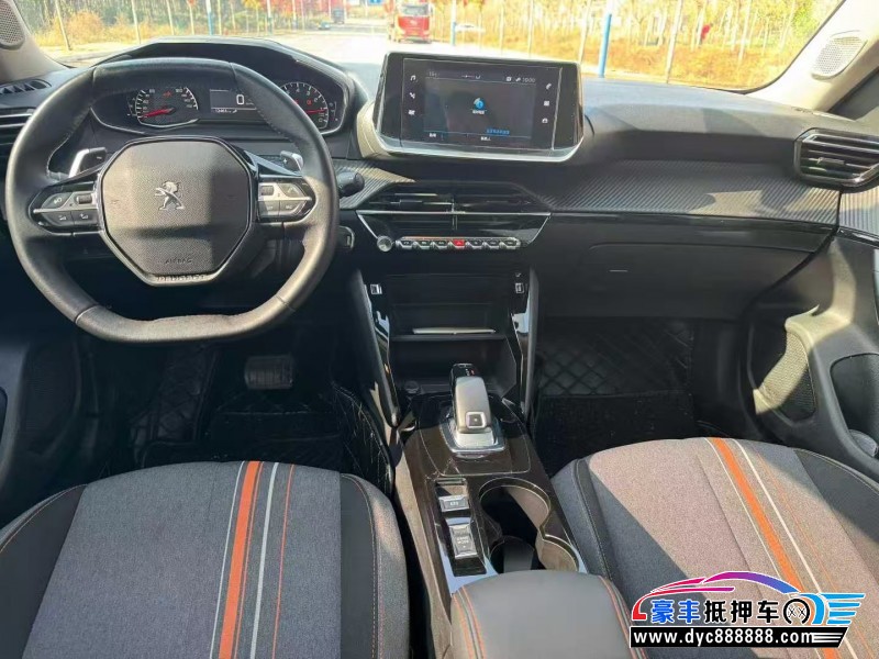 21年标致2008轿车抵押车出售