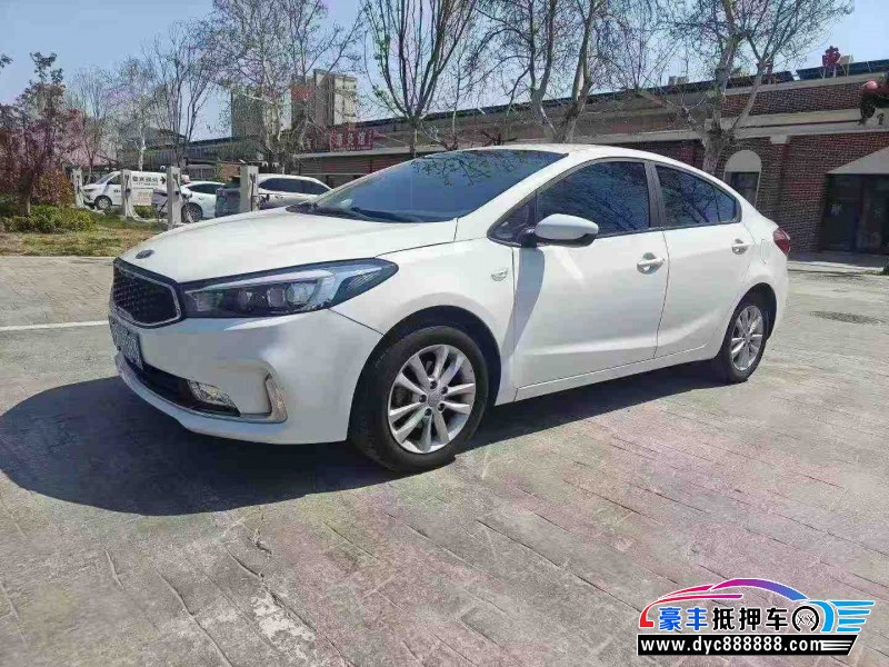 18年起亚K3轿车抵押车出售