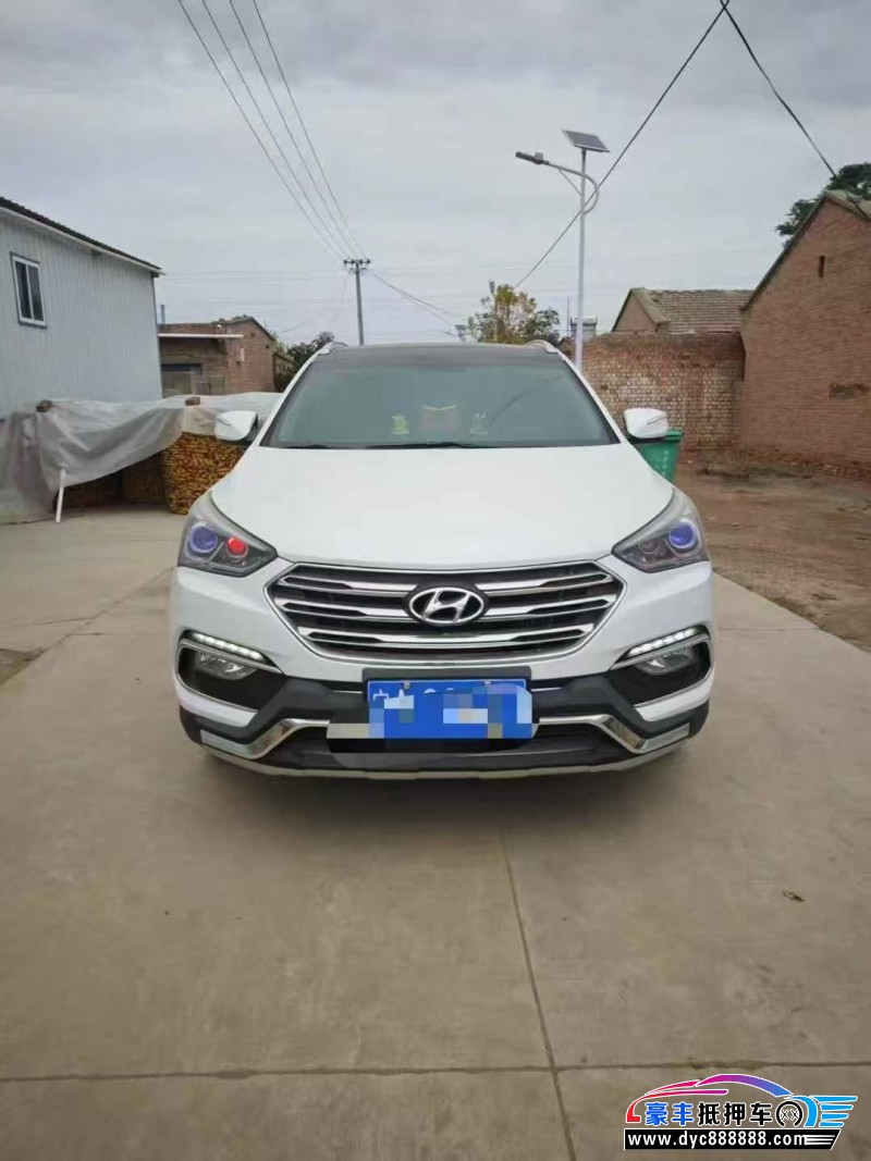 18年现代新胜达轿车抵押车出售