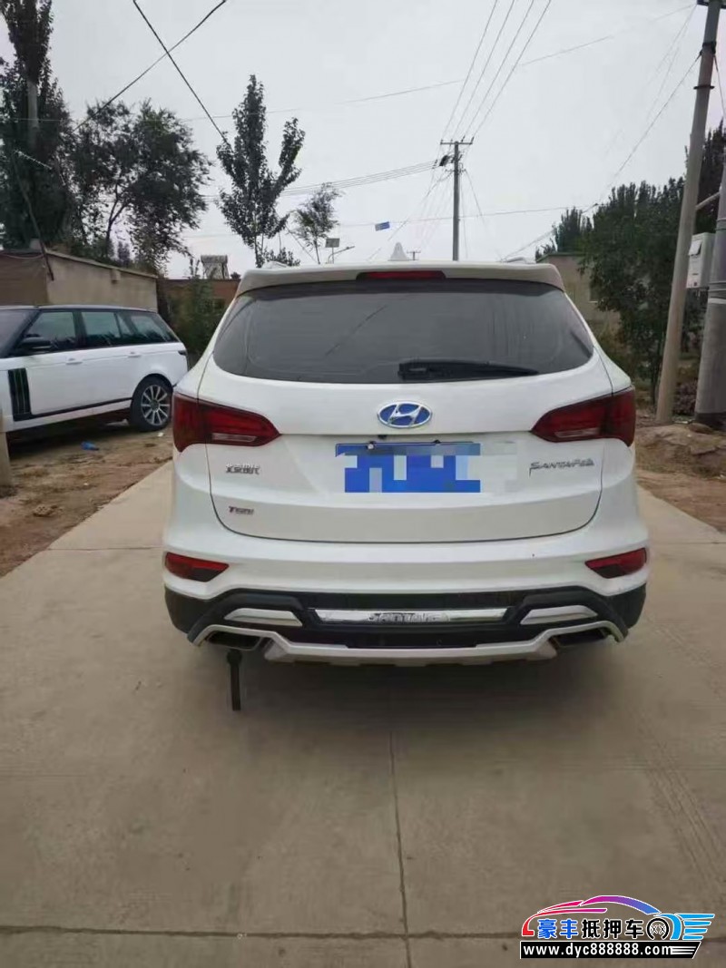 18年现代新胜达轿车抵押车出售