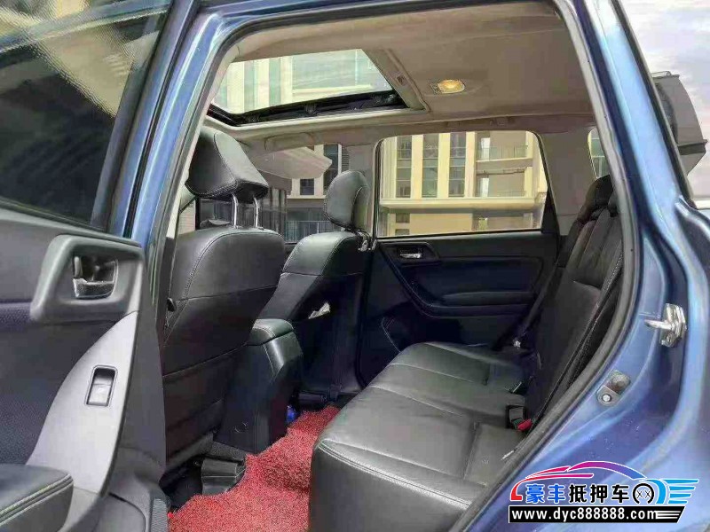 14年斯巴鲁森林人轿车抵押车出售