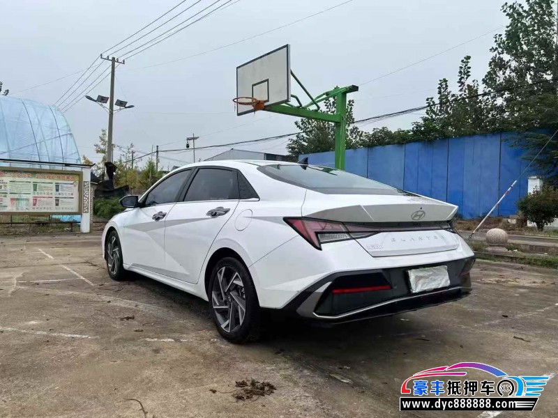 23年现代伊兰特轿车抵押车出售