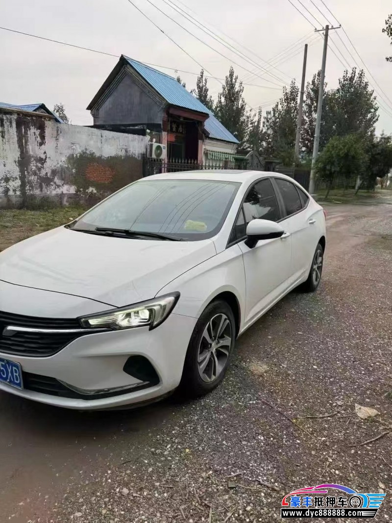 22年别克威朗轿车抵押车出售