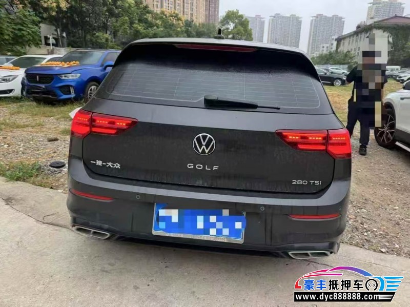 21年大众高尔夫轿车抵押车出售