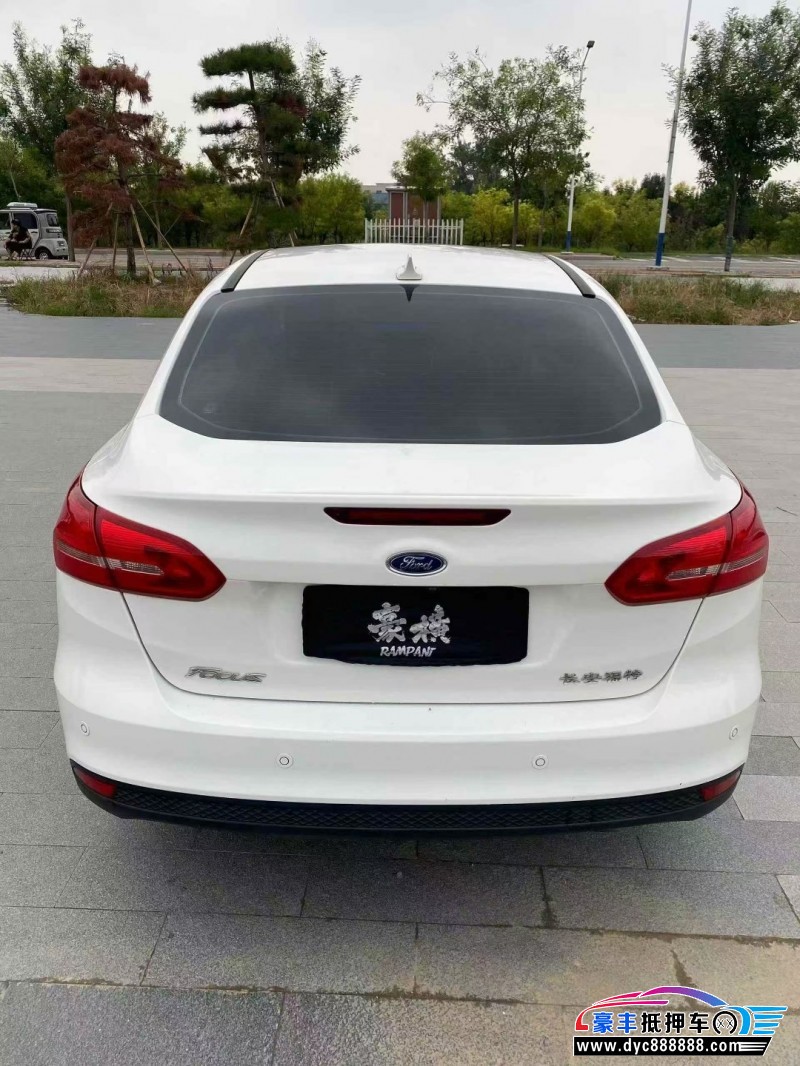 18年福特福克斯轿车抵押车出售