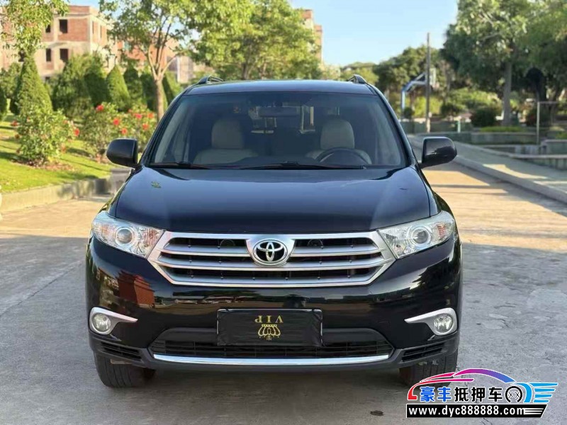 15年丰田汉兰达轿车抵押车出售