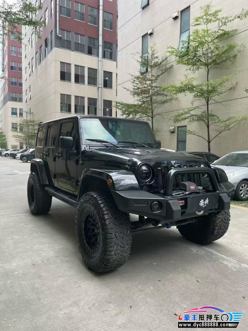 17年Jeep牧马人轿车抵押车出售