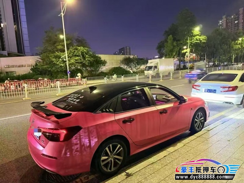 21年本田思域轿车抵押车出售