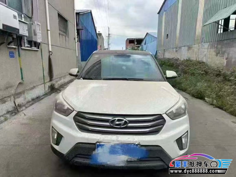 16年现代ix25轿车抵押车出售