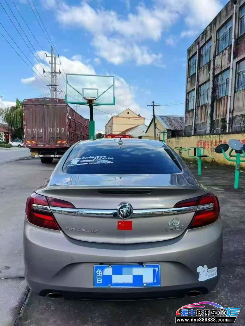 16年别克君威轿车抵押车出售