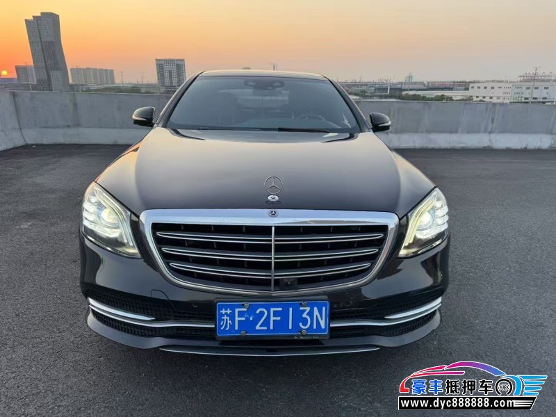 19年奔驰S轿车抵押车出售