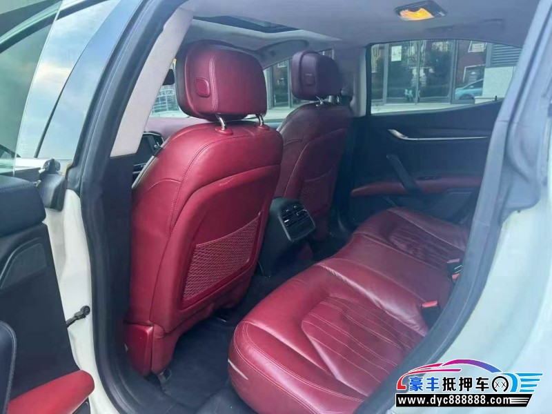 16年玛莎拉蒂Ghibli轿车抵押车出售