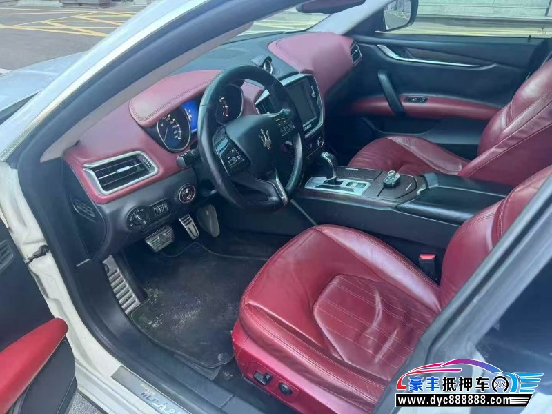 16年玛莎拉蒂Ghibli轿车抵押车出售