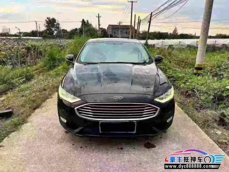 19年福特蒙迪欧轿车抵押车出售