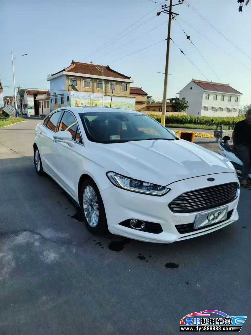 16年福特蒙迪欧轿车抵押车出售