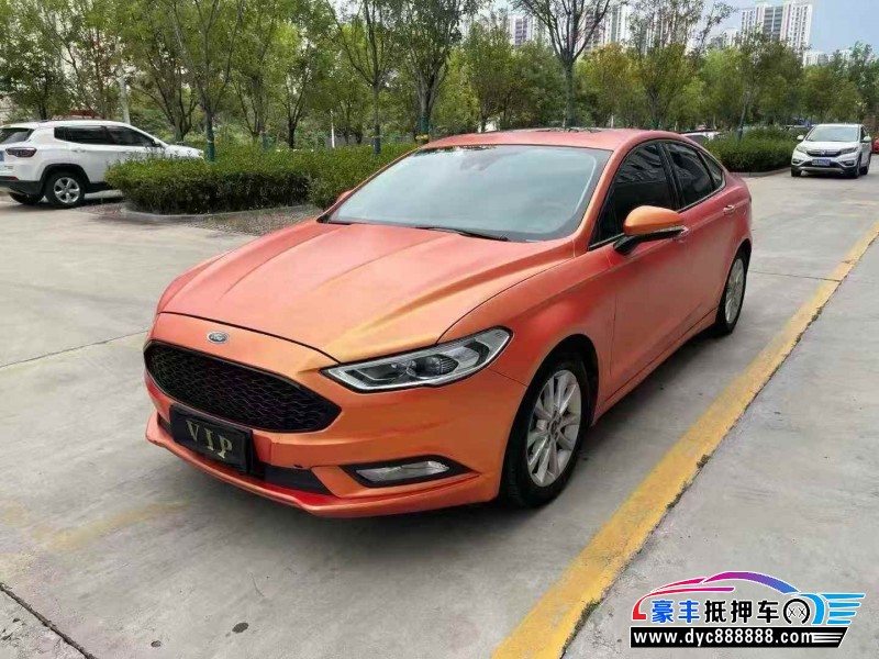 17年福特蒙迪欧轿车抵押车出售