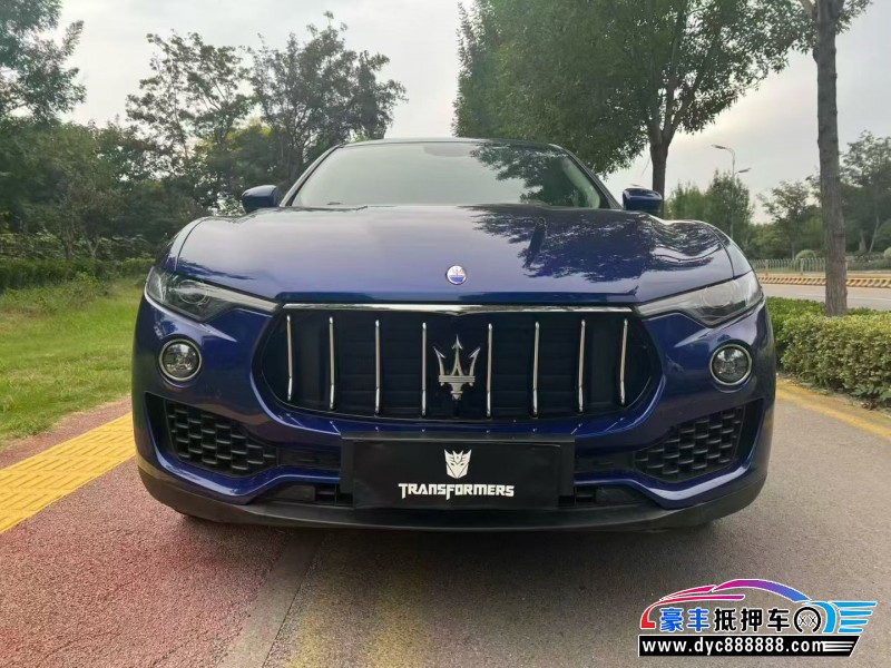 17年玛莎拉蒂莱万特轿车抵押车出售