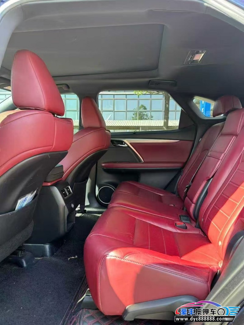 17年雷克萨斯RX轿车抵押车出售