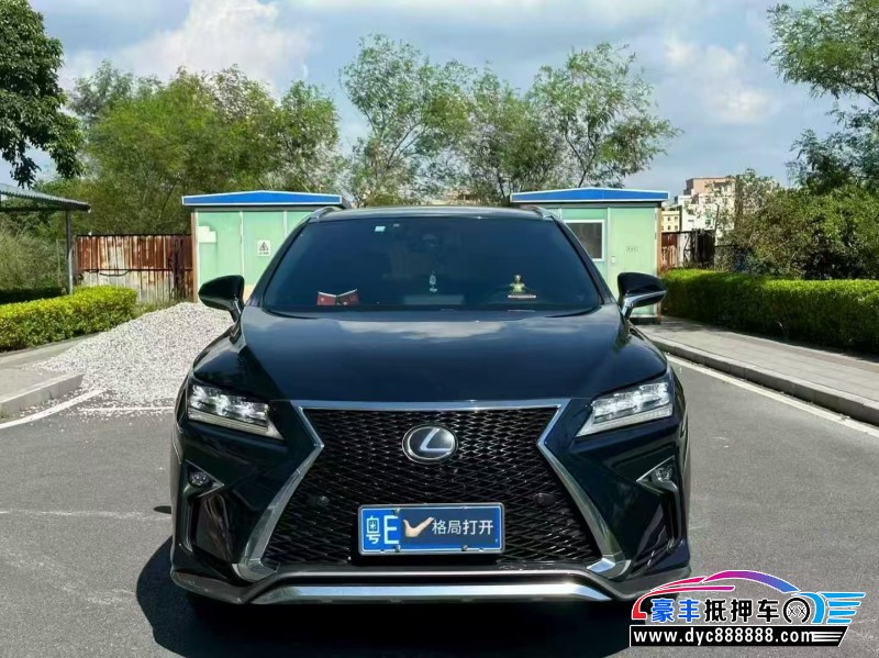17年雷克萨斯RX轿车抵押车出售