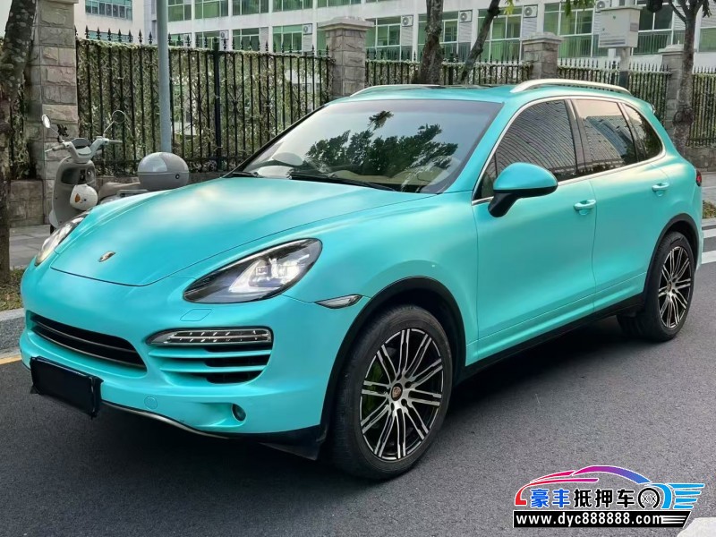 12年保时捷卡宴轿车抵押车出售