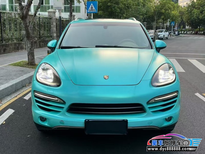 12年保时捷卡宴轿车抵押车出售