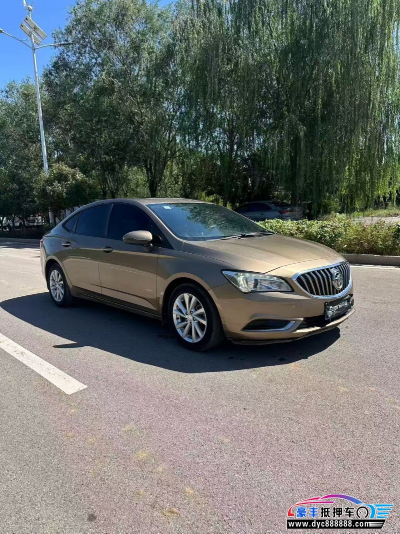 16年别克威朗轿车抵押车出售