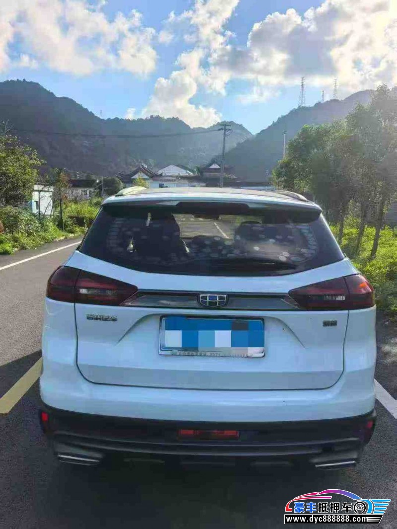 19年吉利博越轿车抵押车出售