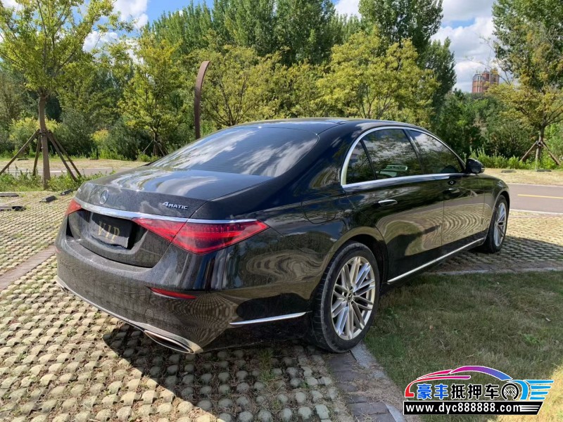 22年奔驰S轿车抵押车出售