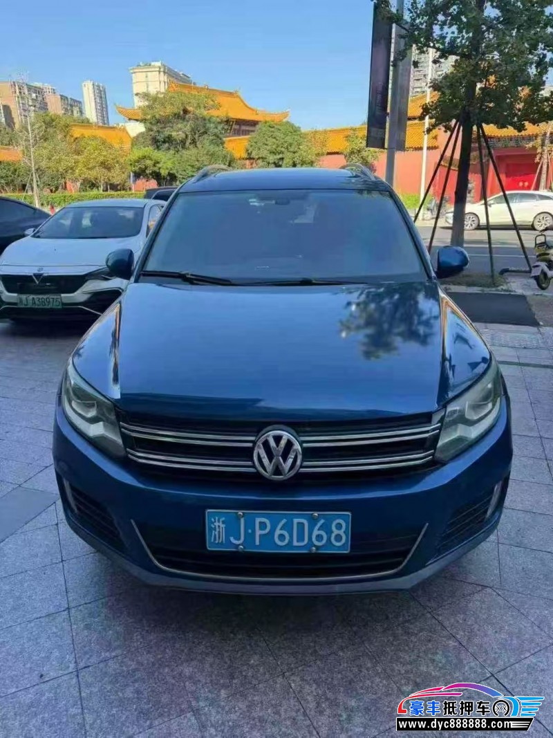 14年大众途观轿车抵押车出售