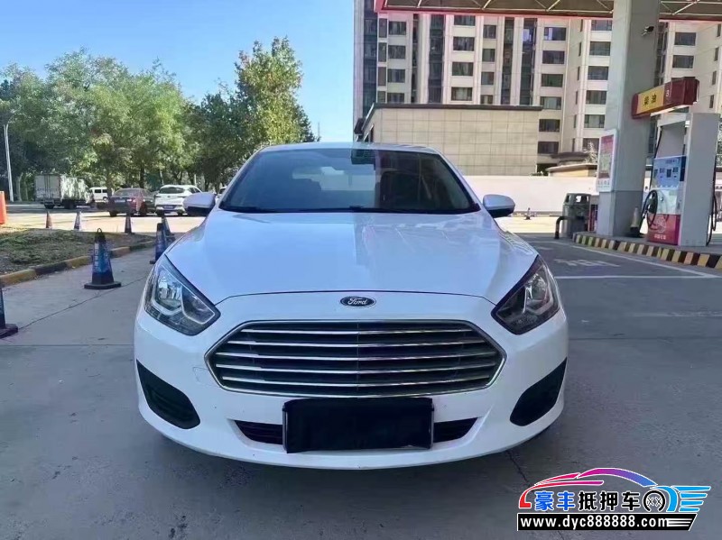 20年福特福睿斯轿车抵押车出售