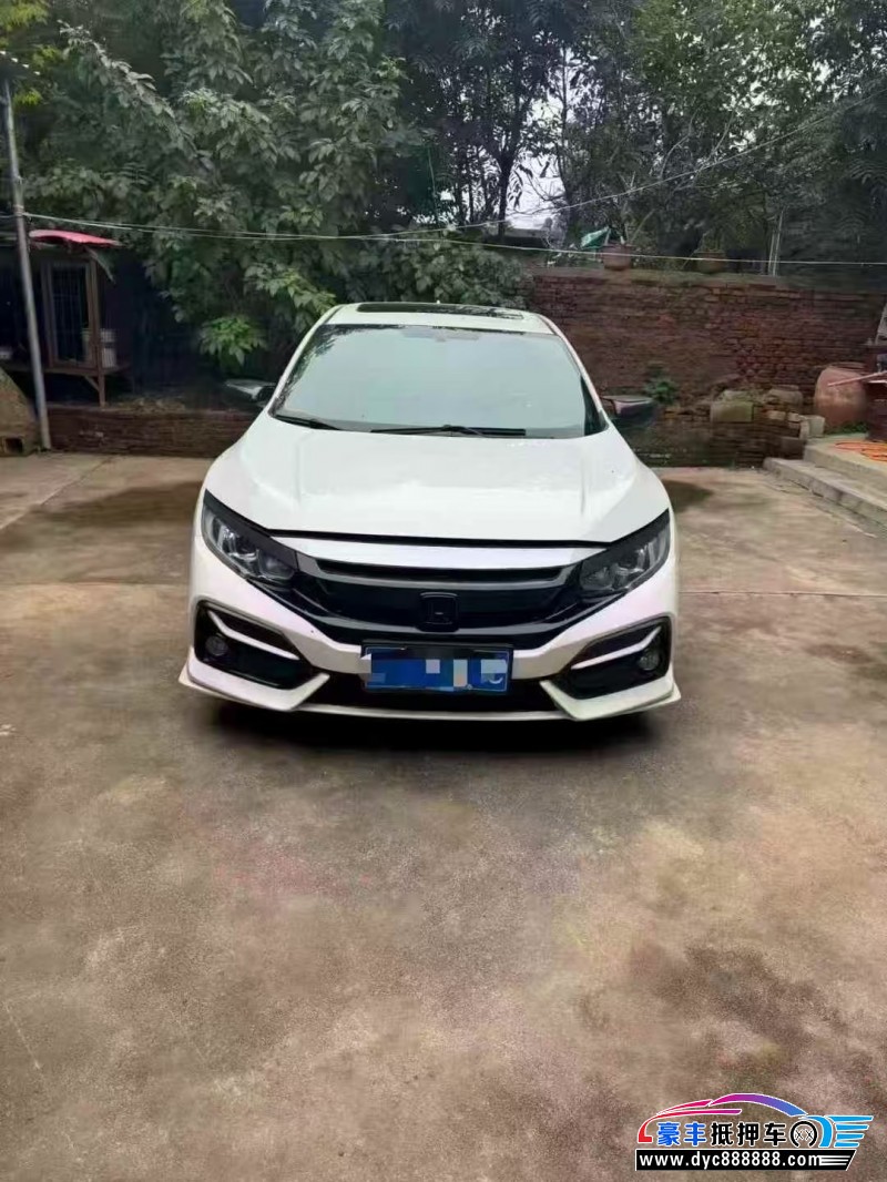 21年本田思域轿车抵押车出售