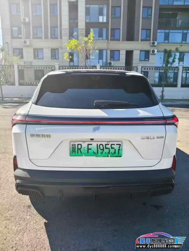 25年捷途山海L6轿车抵押车出售