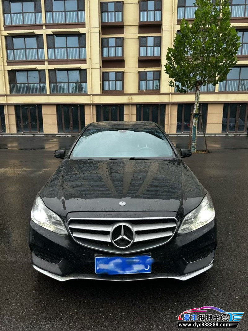 16年奔驰E轿车抵押车出售