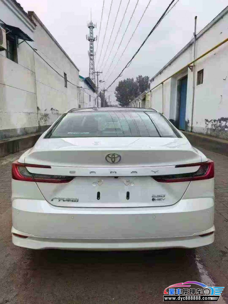 25年丰田凯美瑞轿车抵押车出售