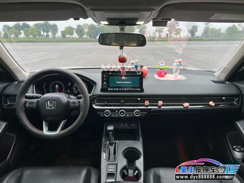 22年本田思域轿车抵押车出售