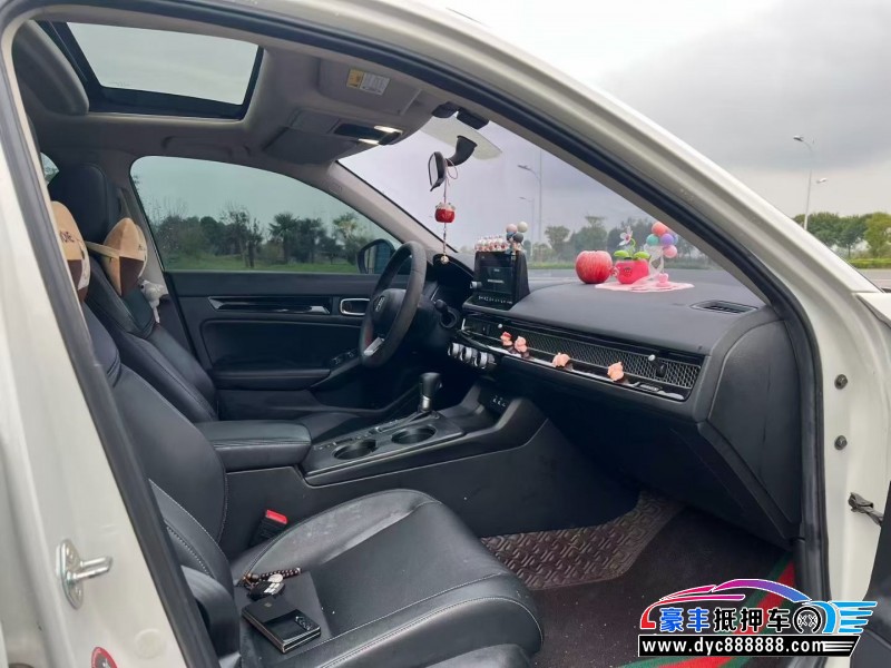 22年本田思域轿车抵押车出售