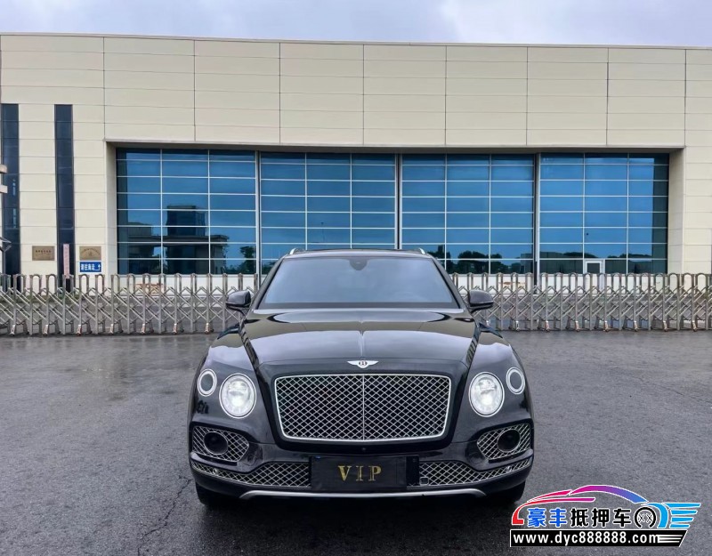 19年宾利添越轿车抵押车出售