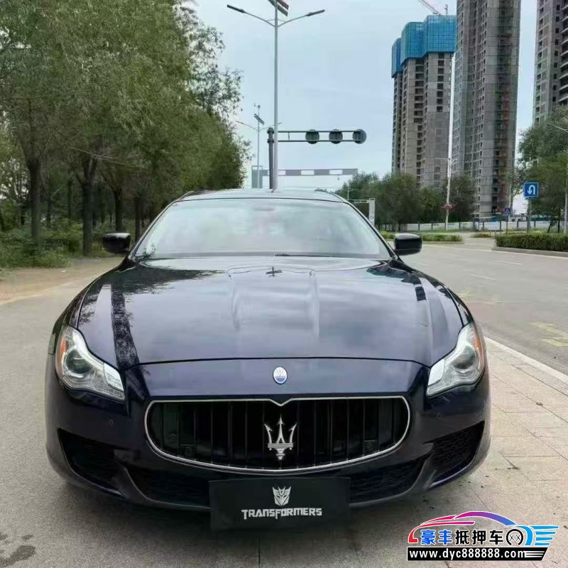 抵押车出售17年玛莎拉蒂总裁轿车