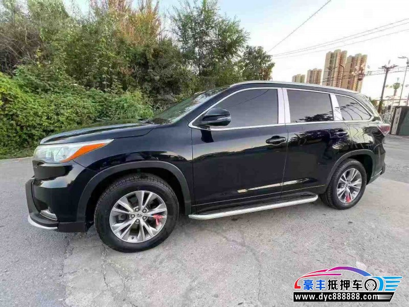 15年丰田汉兰达轿车抵押车出售